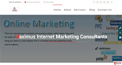 Desktop Screenshot of internet-marketingconsultant.com