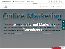 Tablet Screenshot of internet-marketingconsultant.com